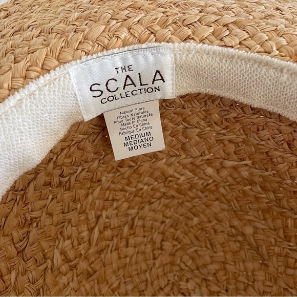 Vintage Scala Straw Woven Hat - Picture 5 of 8